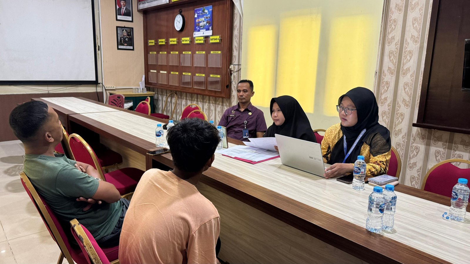 Bapas Tanjungpandan Laksanakan Litmas Diversi ABH di Polres Belitung Timur